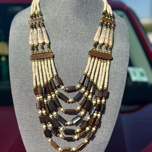 Thin Multilayered Minimalist Statement Choker Necklace Nice Gift for Wom…